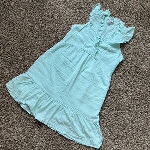 Vineyard Vines Light Green Ruffle Dress
